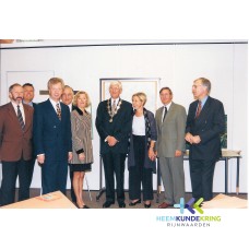 Lobith-Rijnwaarden CVK J.Kamminga op bezoek 25-09-1997 burgemeester W. Burgering F000003